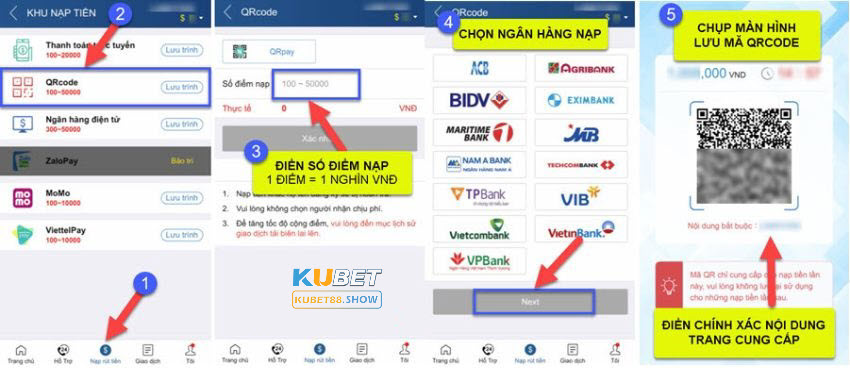 Cn3789 Hướng dẫn nạp tiền tại Kubet nhanh chóng Cn3789 Hướng dẫn nạp tiền tại Kubet nhanh chóng